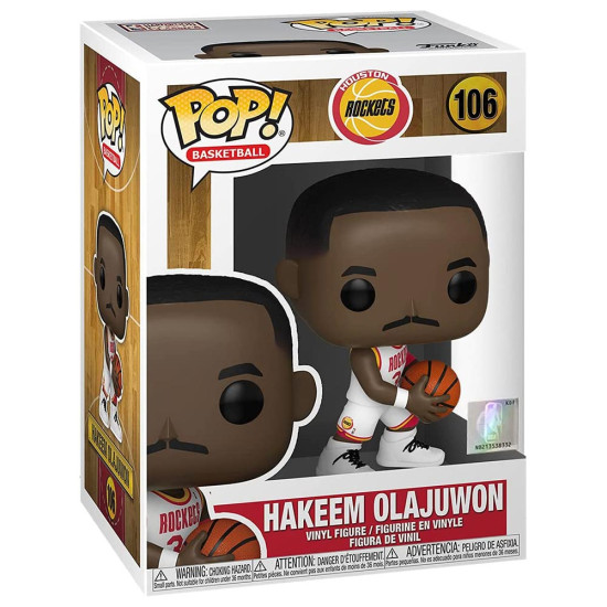 Funko Pop! Vinyl NBA: Legends- Hakeem Olajuwon (Rockets Home) Funko Pop! Vinyl NBA: Legends- Hakeem Olajuwon (Rockets Home)